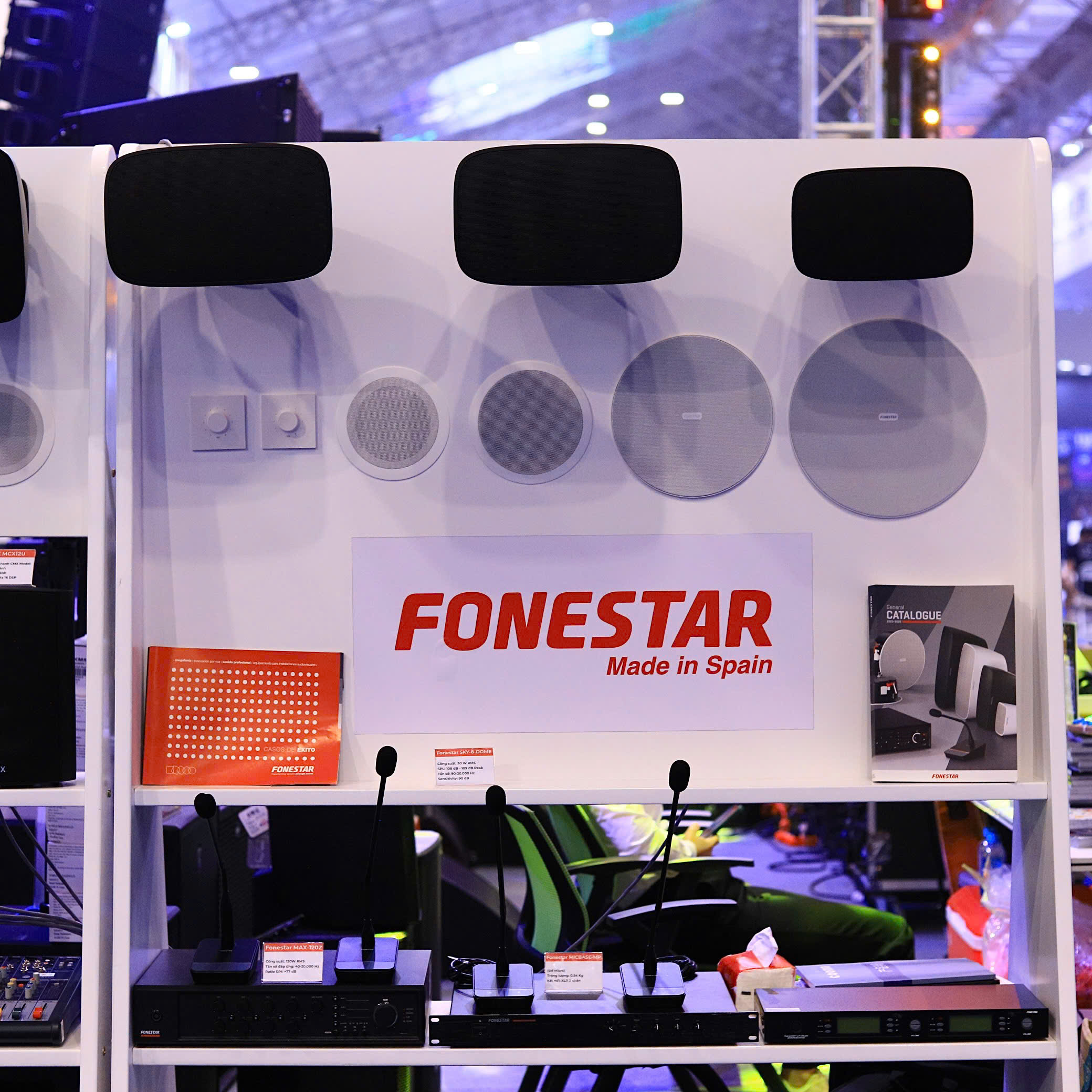 FONESTAR ra mắt giải pháp âm thanh PA tại Prosound 2026 cùng Phúc Thanh Audio