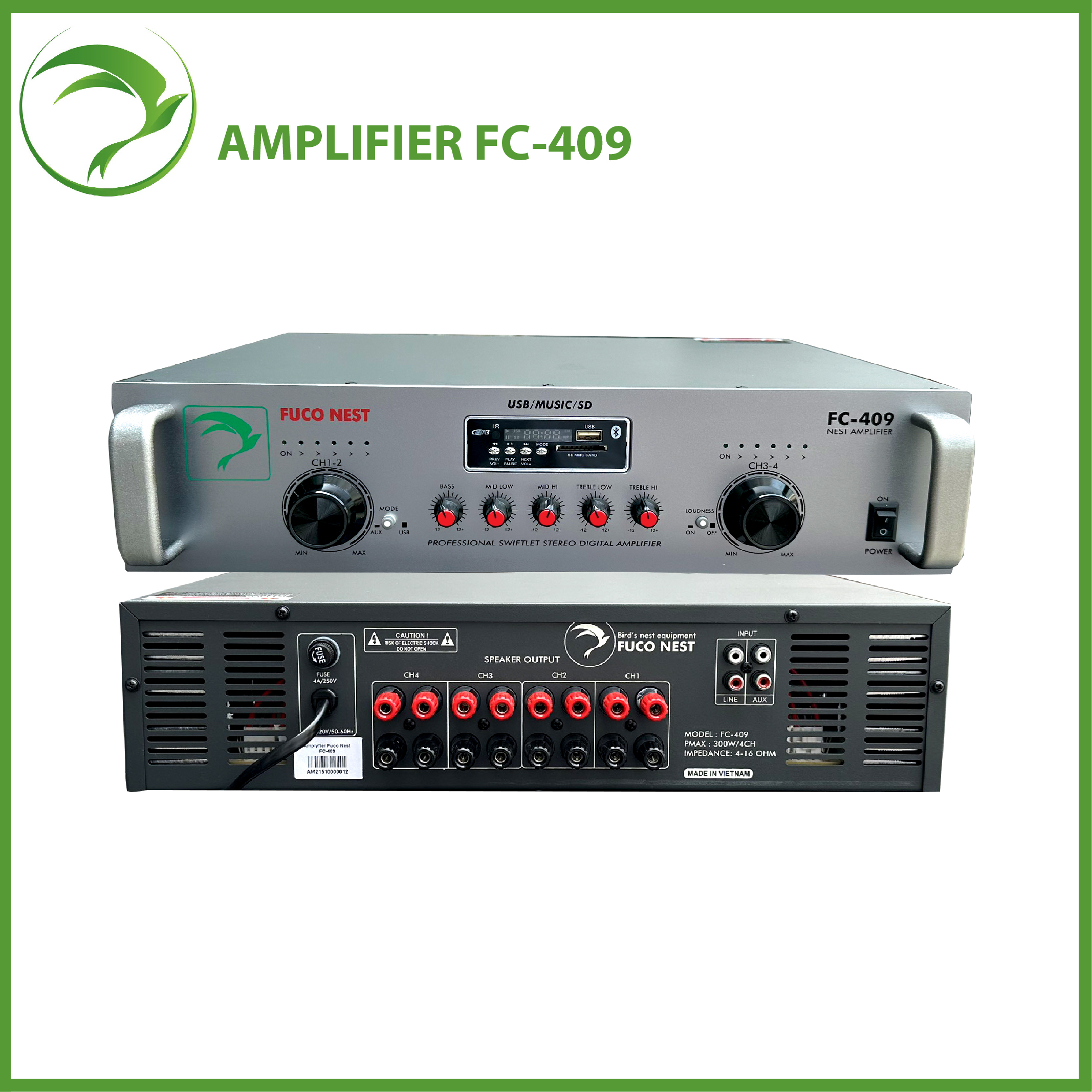Amplifier Fuco Nest FC-409