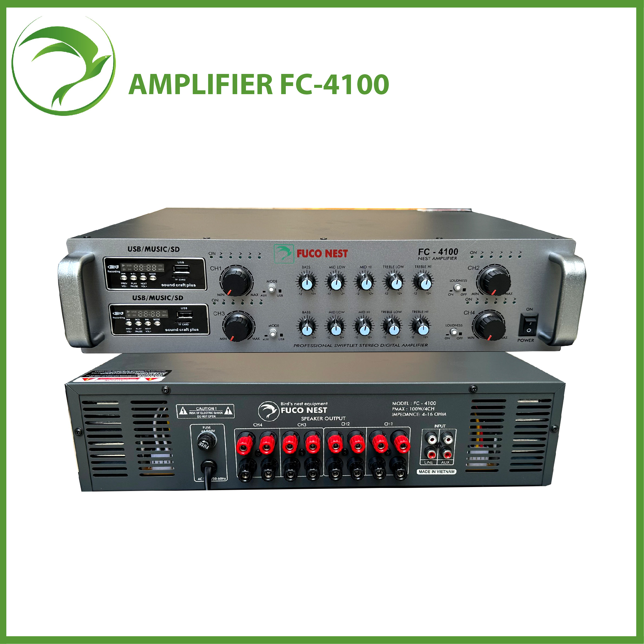 Amplifier Fuco Nest FC-4100