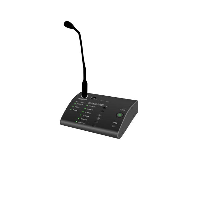 Micro hội nghị cổ ngỗng phân vùng 6 vùng CMX PA-6000RM