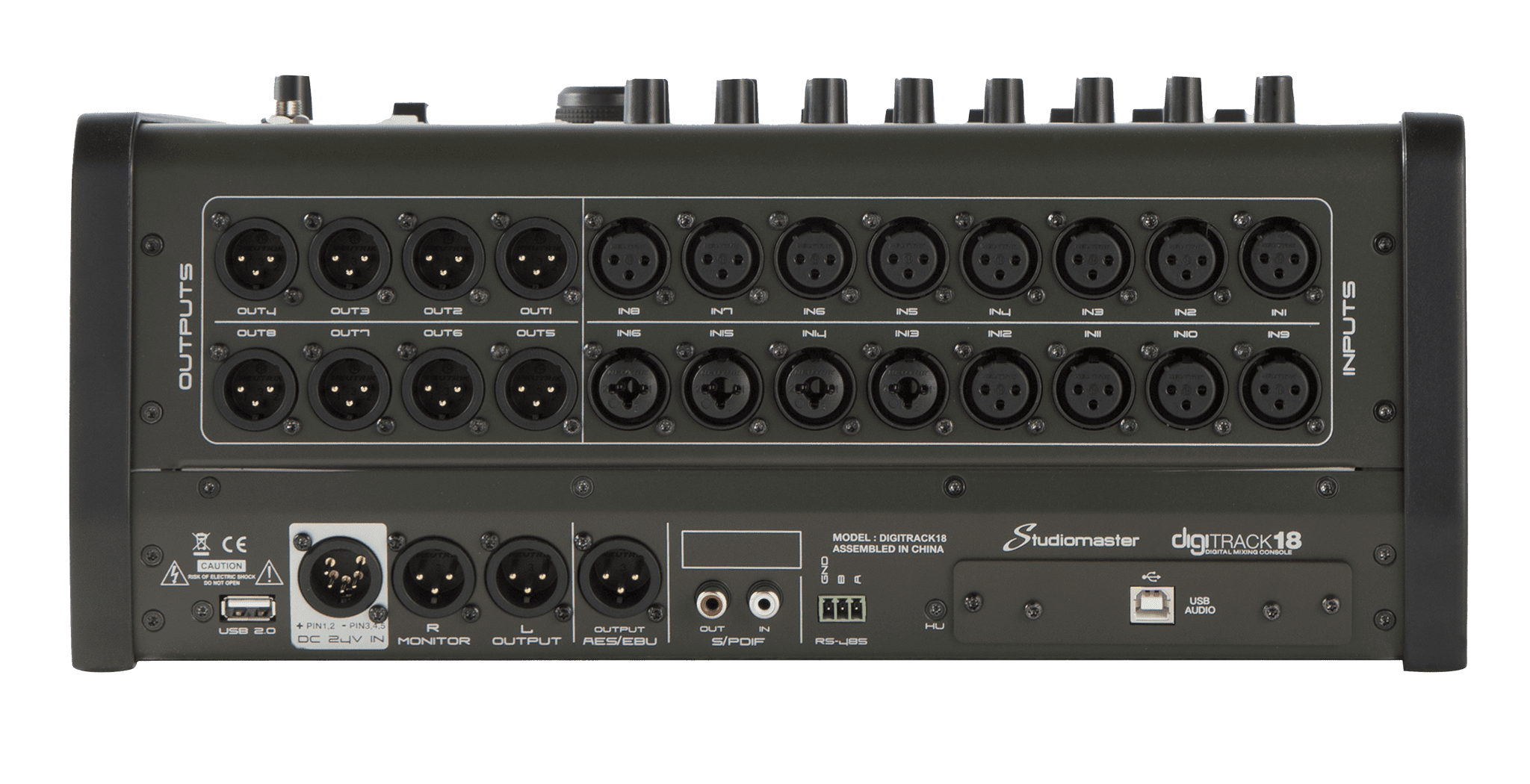 Bộ trộn kỹ thuật số 18 kênh  StudioMaster Digitrack18