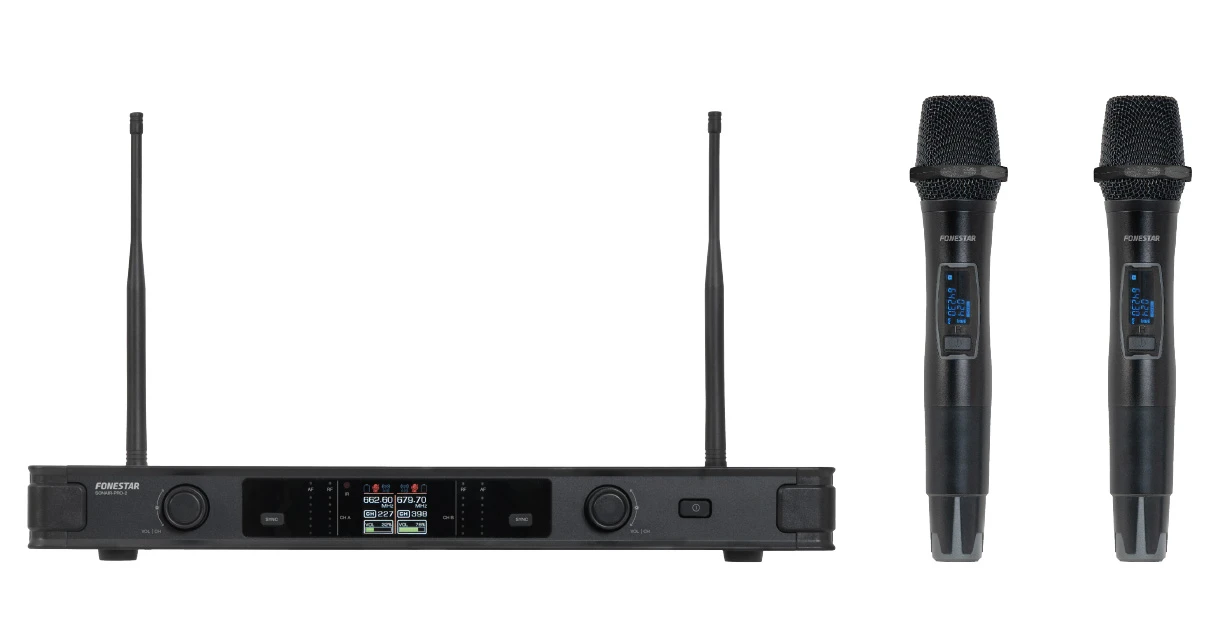 Microphone không dây cầm tay FONESTAR SONAIR-PRO-2M