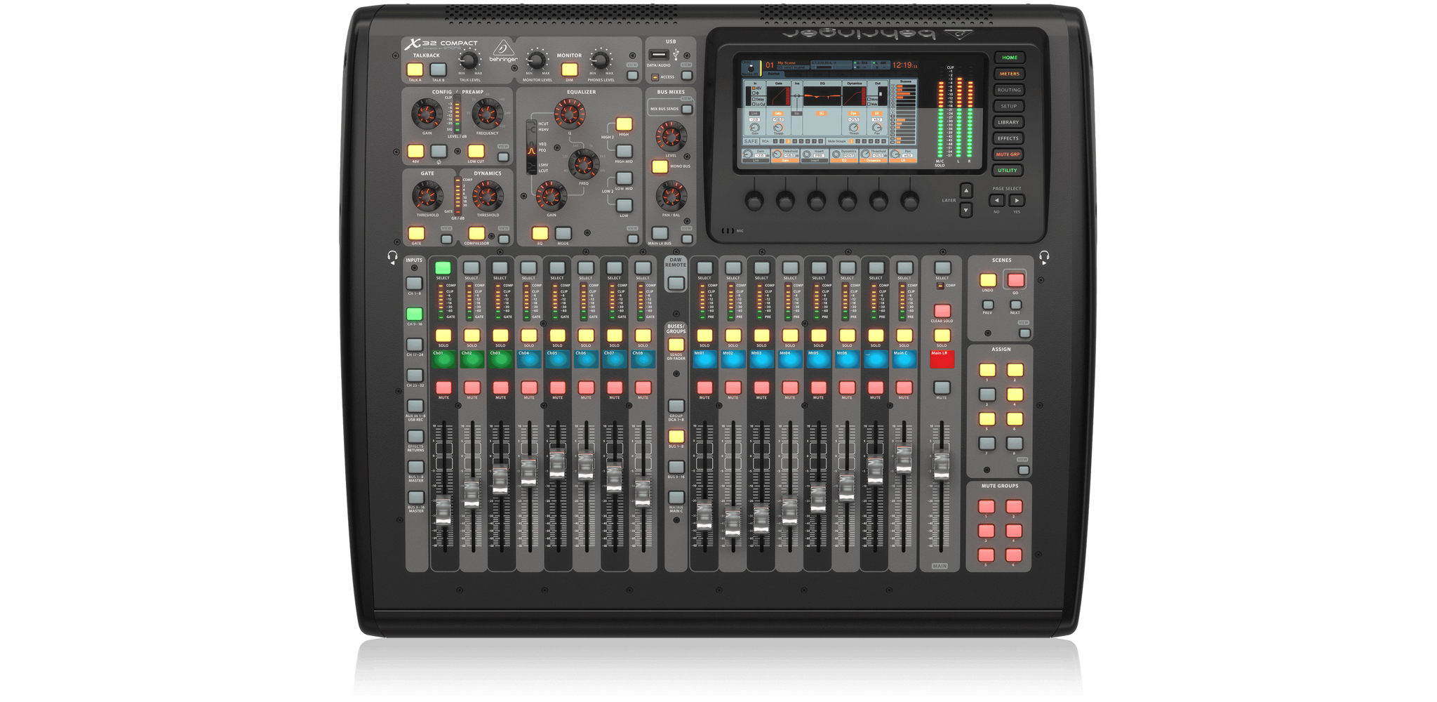 Bàn Mixer Digital Behringer X32 Compact